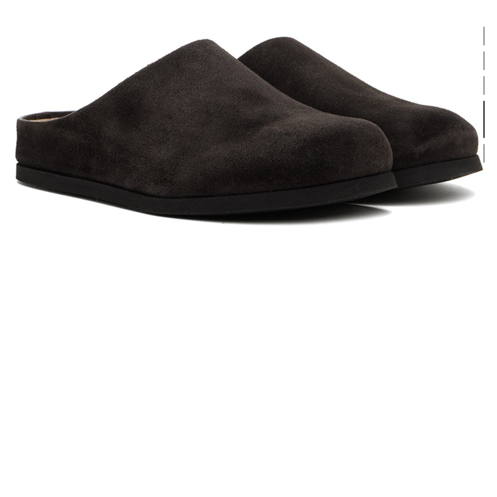 Common Projects Dark Brown Suede Mules